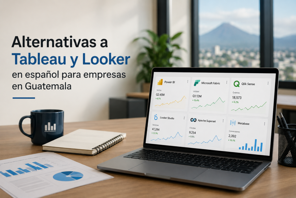 Comparación de Power BI como alternativa a Tableau y Looker en español