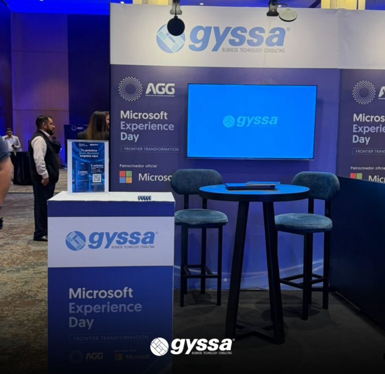 Stand de GYSSA en el Microsoft Experience Day Guatemala 2026